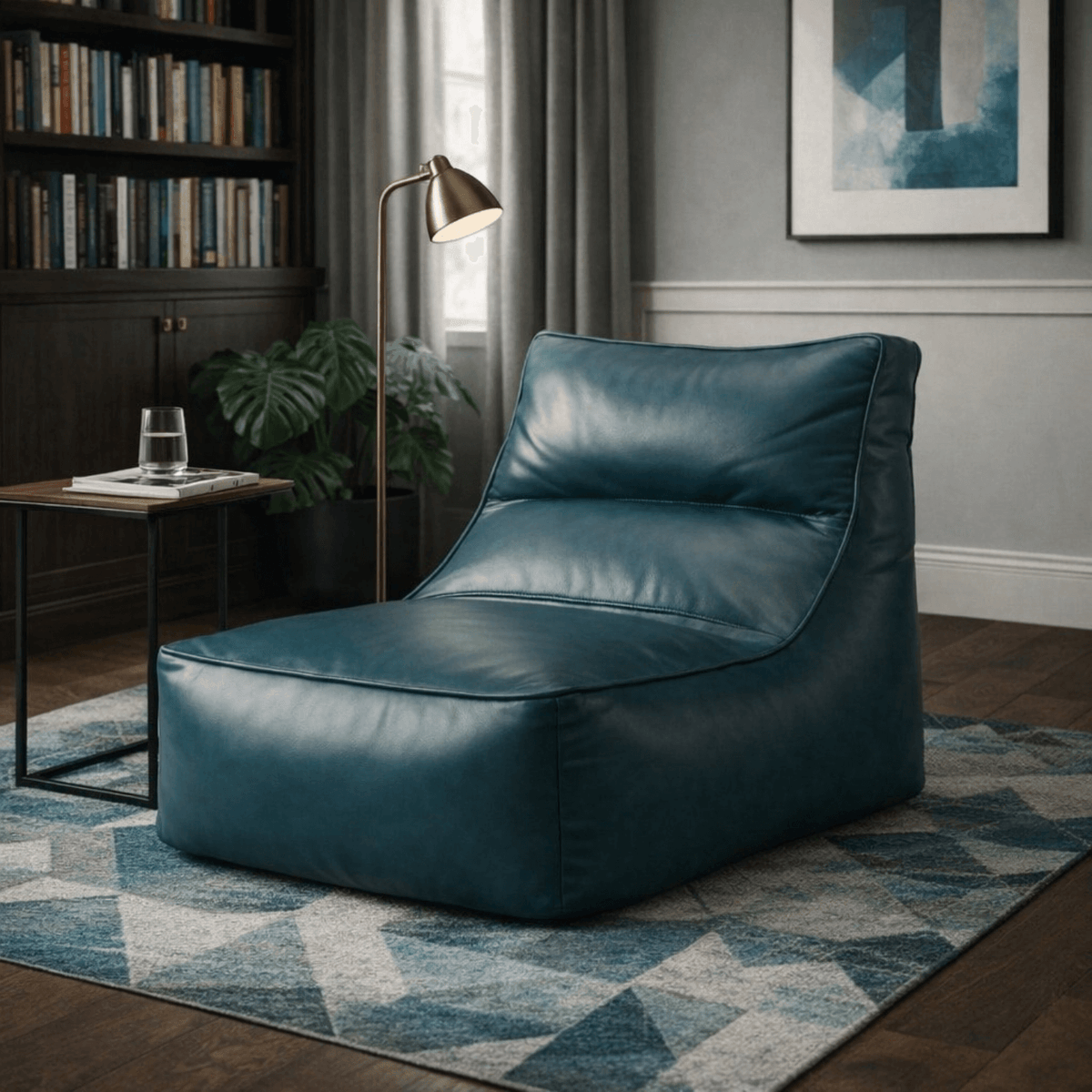 Fauteuil Pouf Relax AURA Simili Cuir