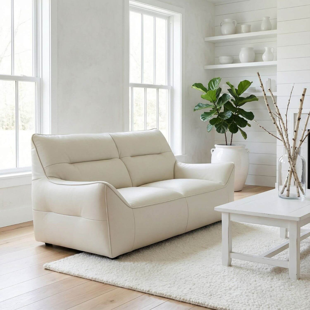 Pouf Canapé LOUNGE Modulable Design Moderne