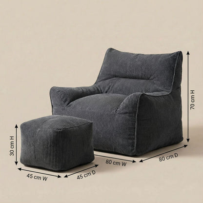 Fauteuil Pouf Modulable AURA - Confort Personnalisé
