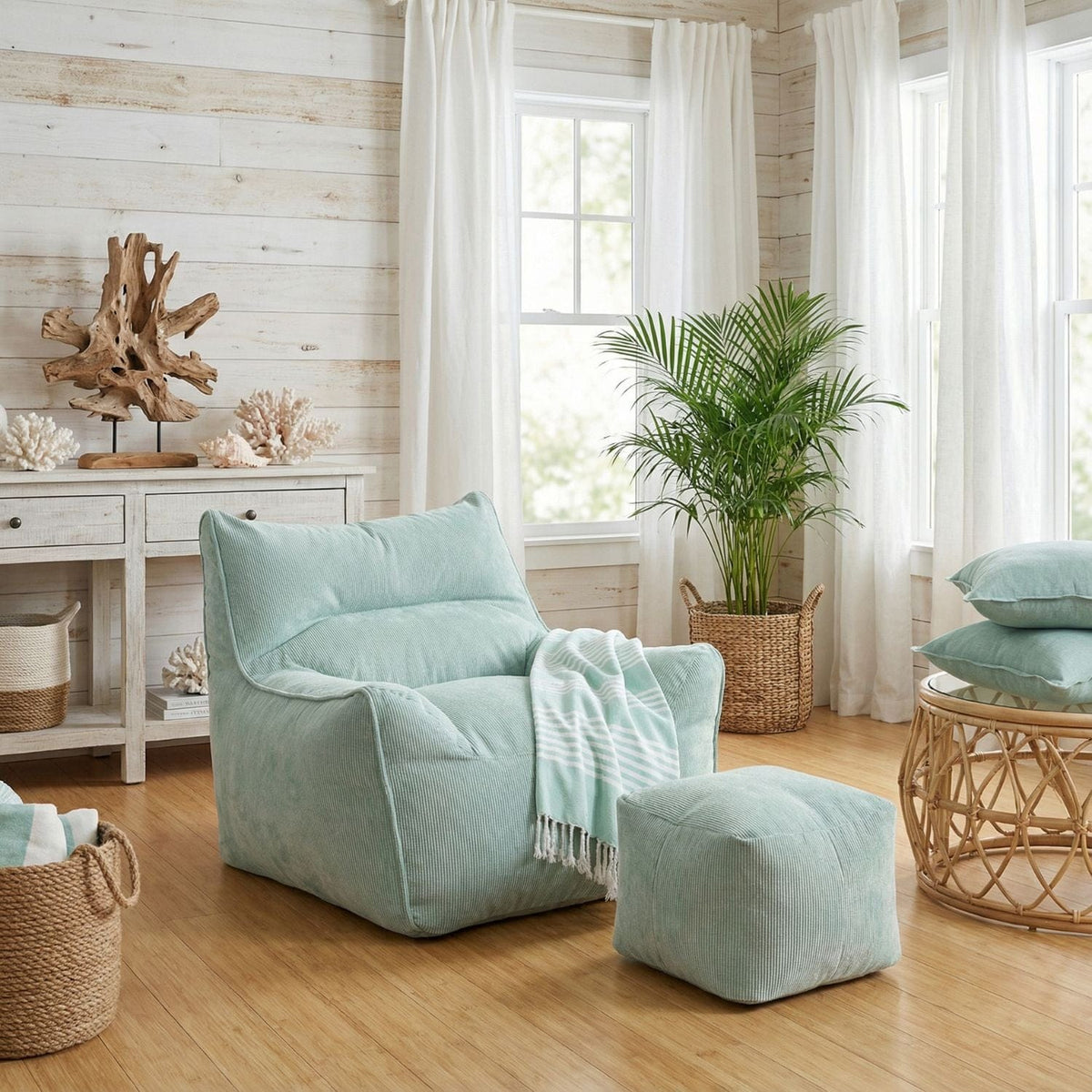 Fauteuil Pouf Modulable AURA - Confort Personnalisé