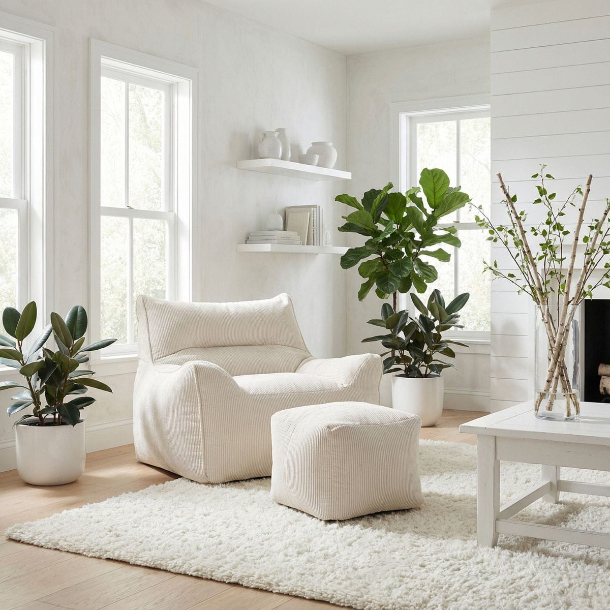 Fauteuil Pouf Modulable AURA - Confort Personnalisé