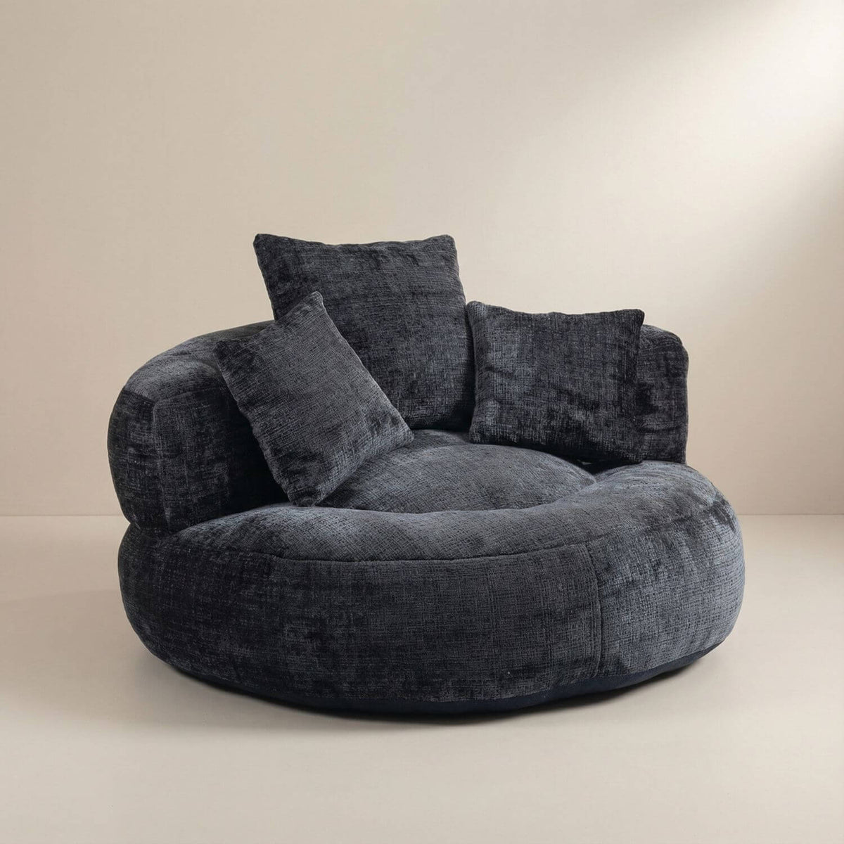 Fauteuil Pouf Intégré AURA : Confort & Design Moderne