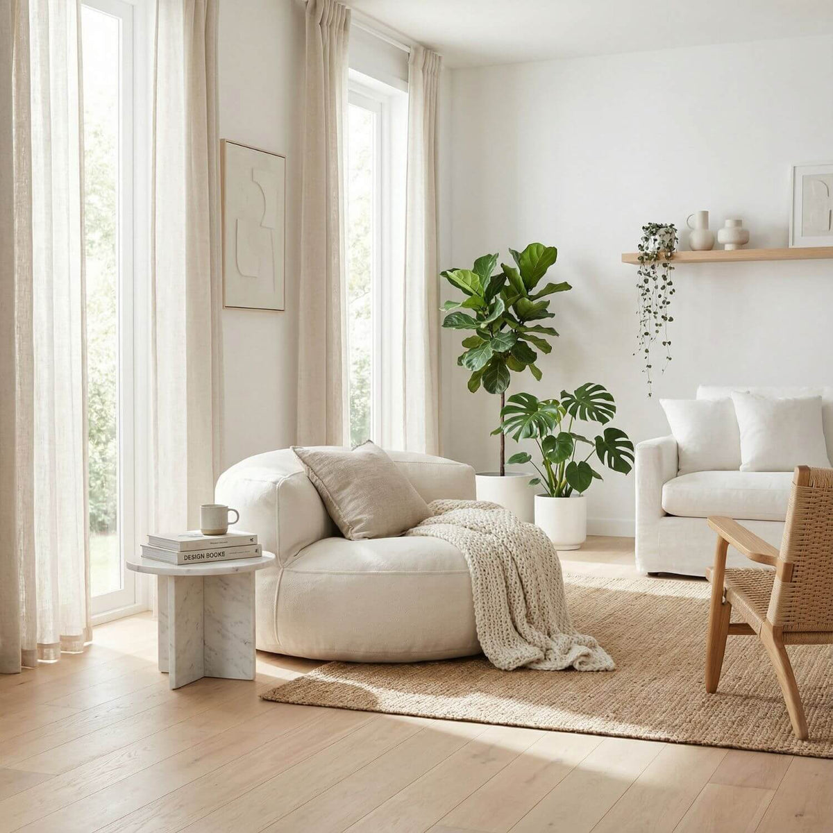 Pouf AURA Tissu Personnalisable
