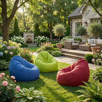 Pouf Poire Extérieur FLOW - Confort Personnalisé