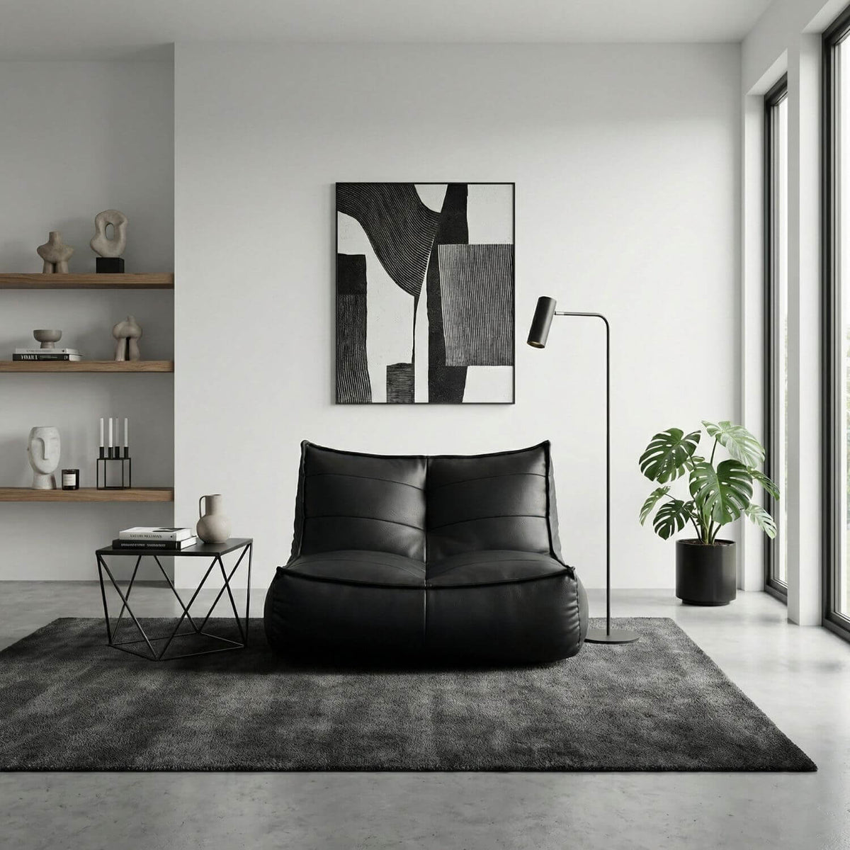 Pouf AURA Design Confortable - Remplissage Personnalisé