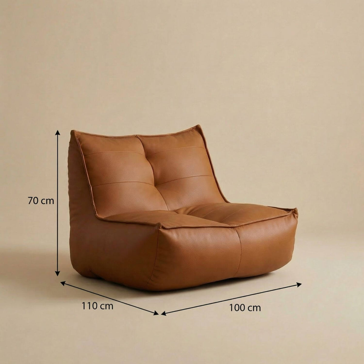 Pouf AURA Design Confortable - Remplissage Personnalisé