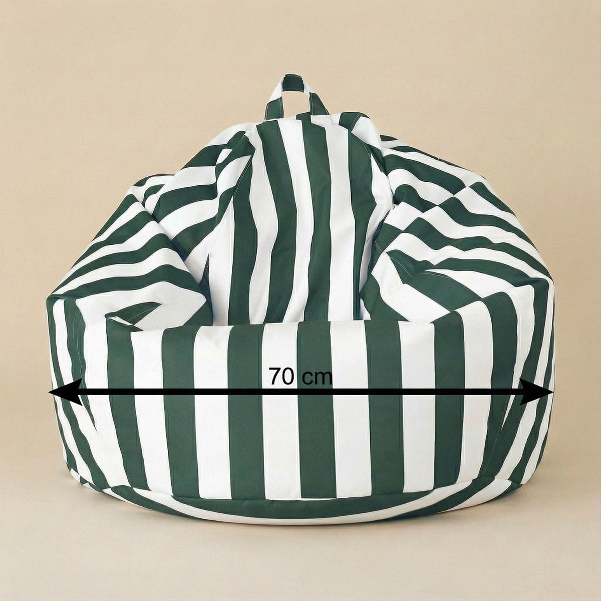 Pouf Poire Extérieur Enfant 70cm Confort & Jeu