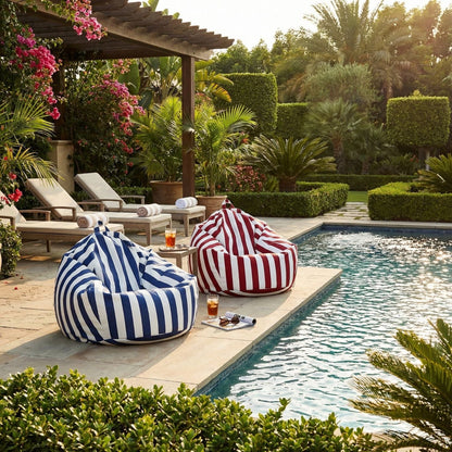 Pouf Poire Extérieur SOLIS Confortable & Design