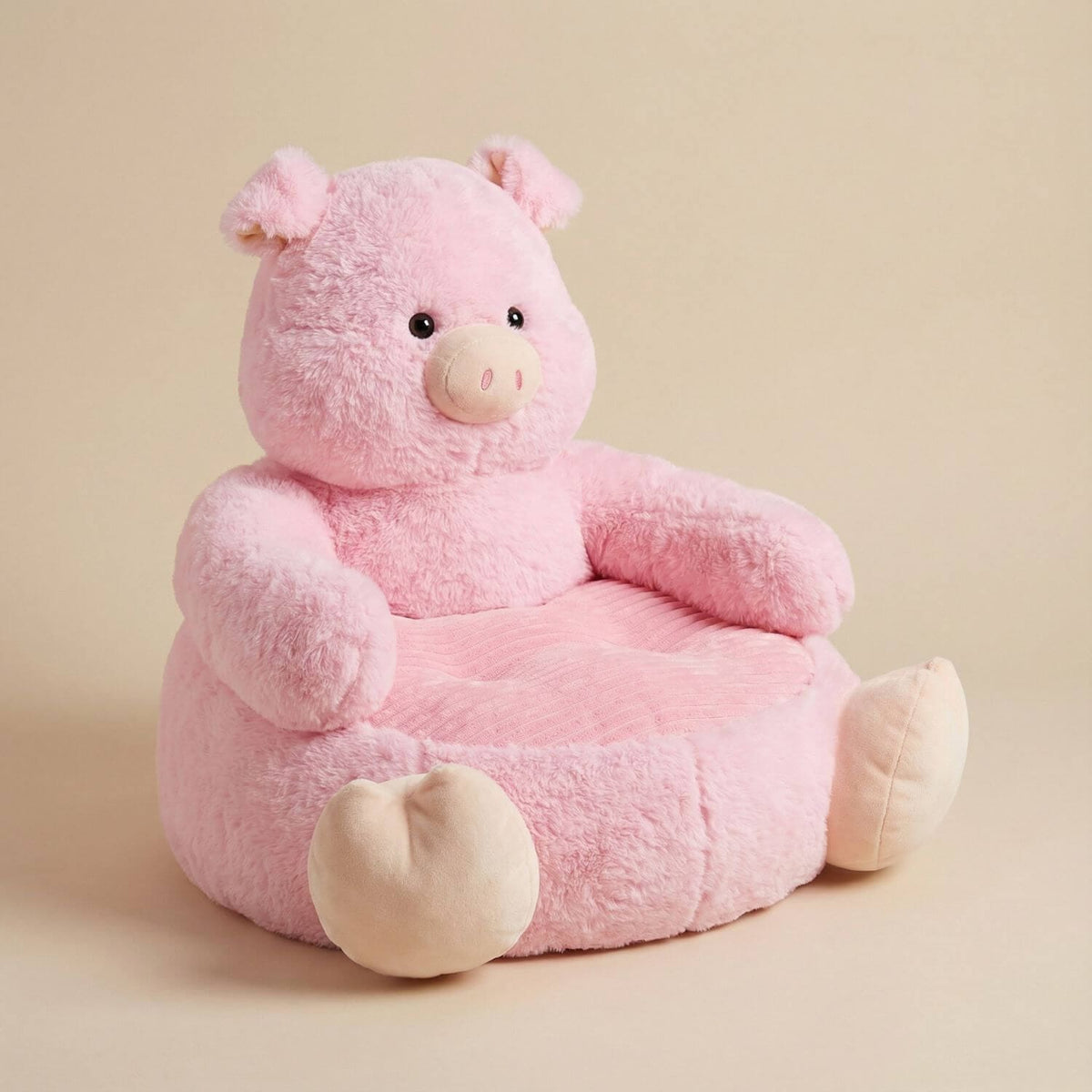 Pouf Enfant Porcinet Moelleux et Ludique