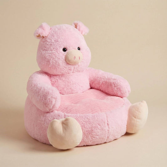 Pouf Enfant Porcinet Moelleux et Ludique