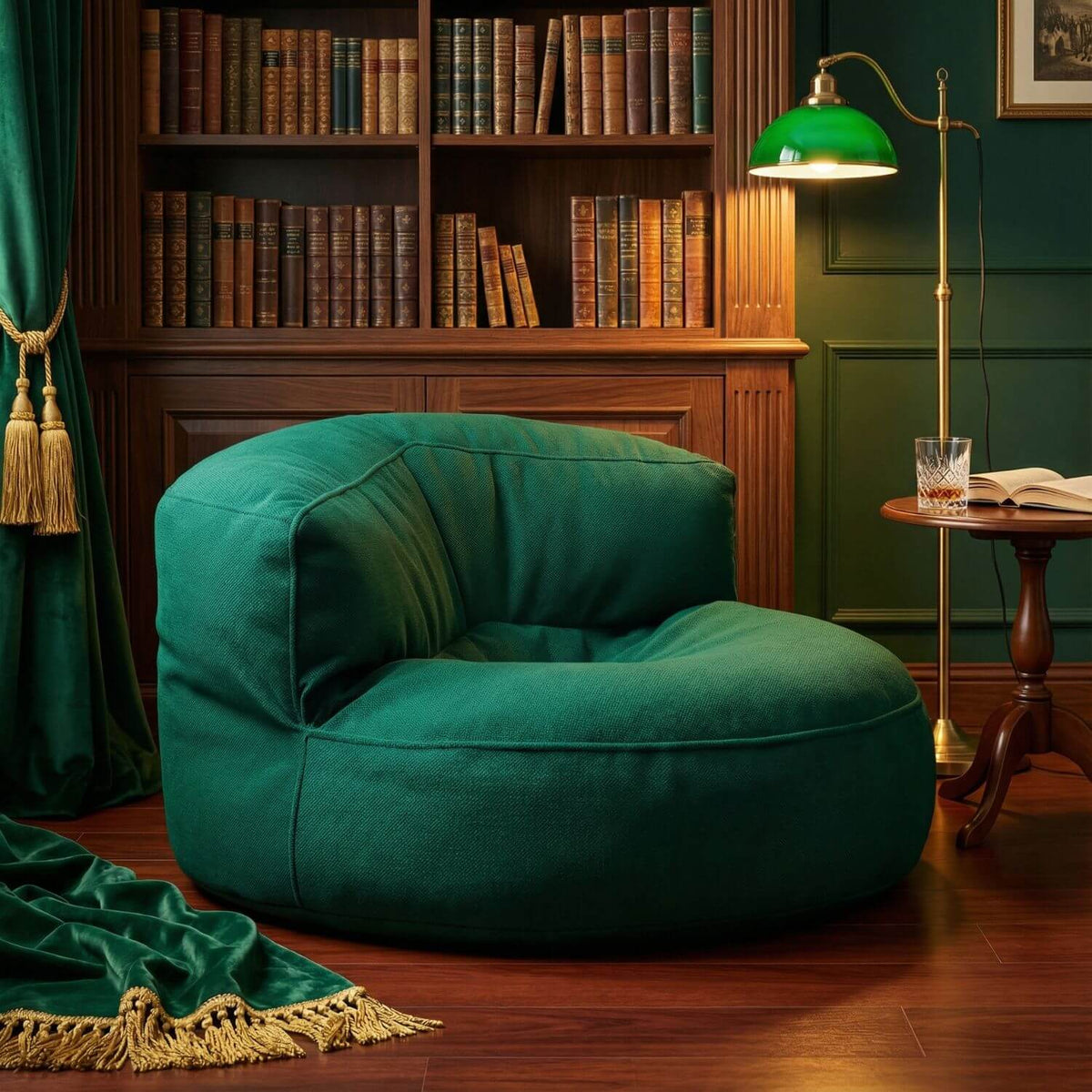 Pouf Rond Personnalisable Confortable - Housse Vide