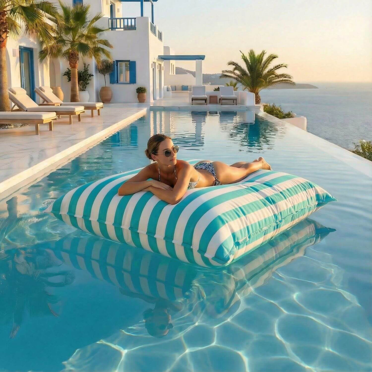 Pouf Extérieur XXL SOLIS Personnalisable