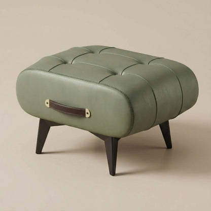 Pouf Design Cuir Élégant & Confortable