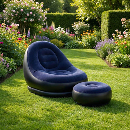 Pouf Gonflable Extérieur Premium Confortable