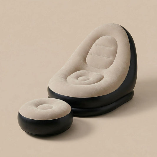 Pouf Gonflable Extérieur Premium Confortable