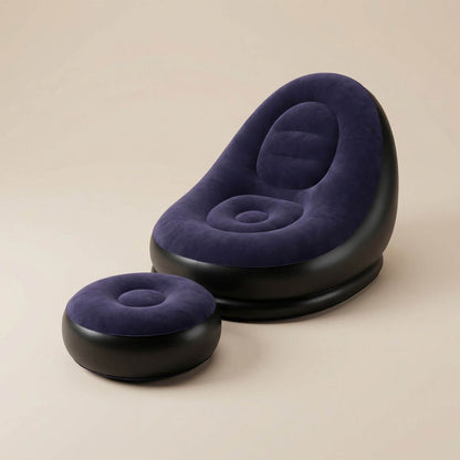Pouf Gonflable Extérieur Premium Confortable