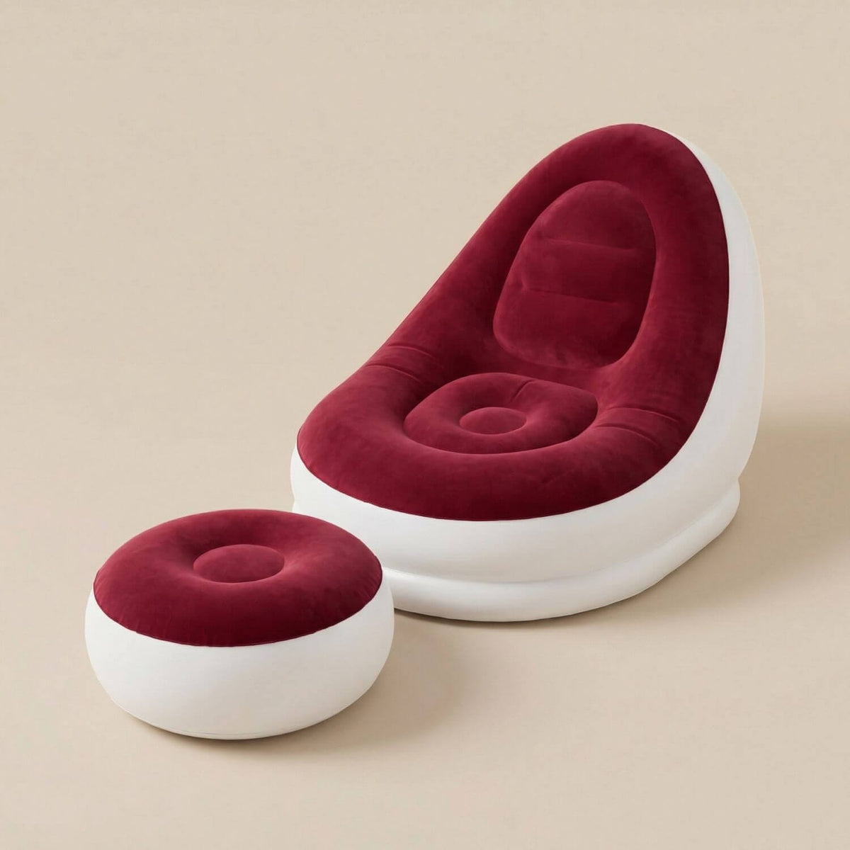Pouf Gonflable Extérieur Premium Confortable