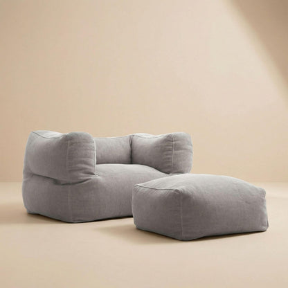 Pouf Extérieur SOLIS : Confort Personnalisé Beige