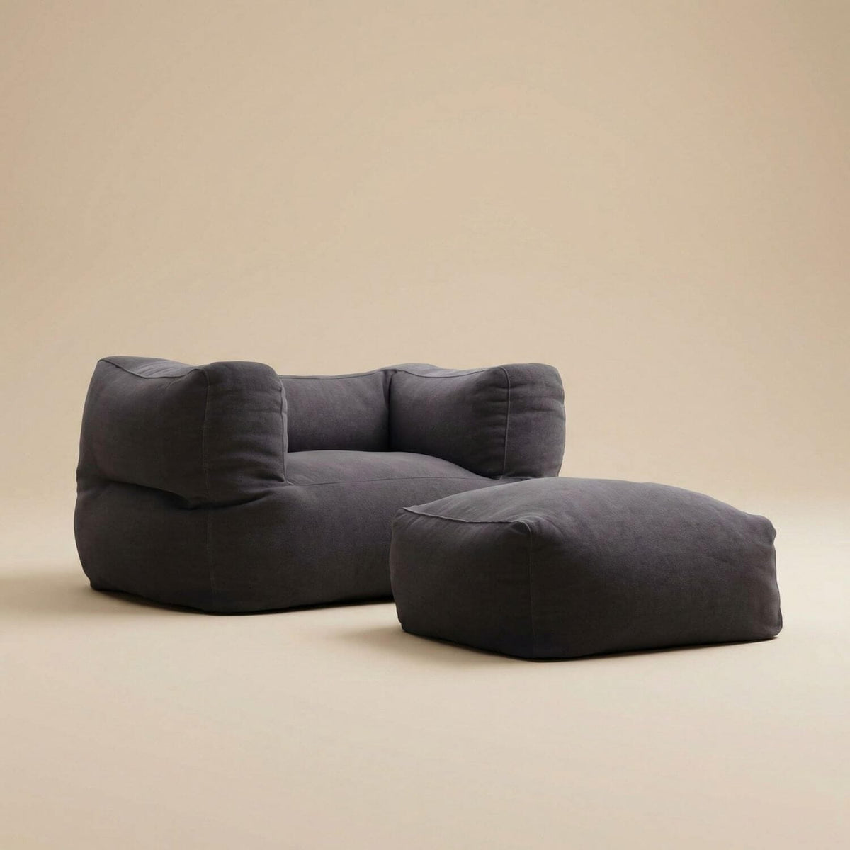 Pouf Extérieur SOLIS : Confort Personnalisé Beige