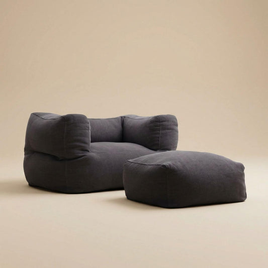 Pouf Extérieur SOLIS : Confort Personnalisé Beige