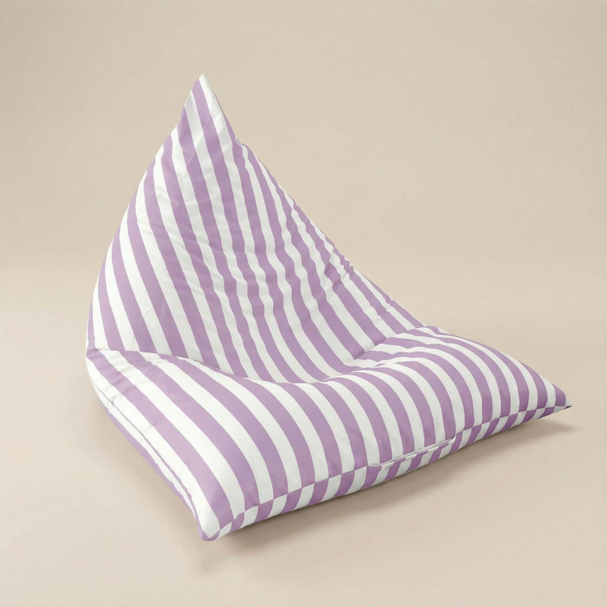 Pouf Extérieur Rayé Personnalisable