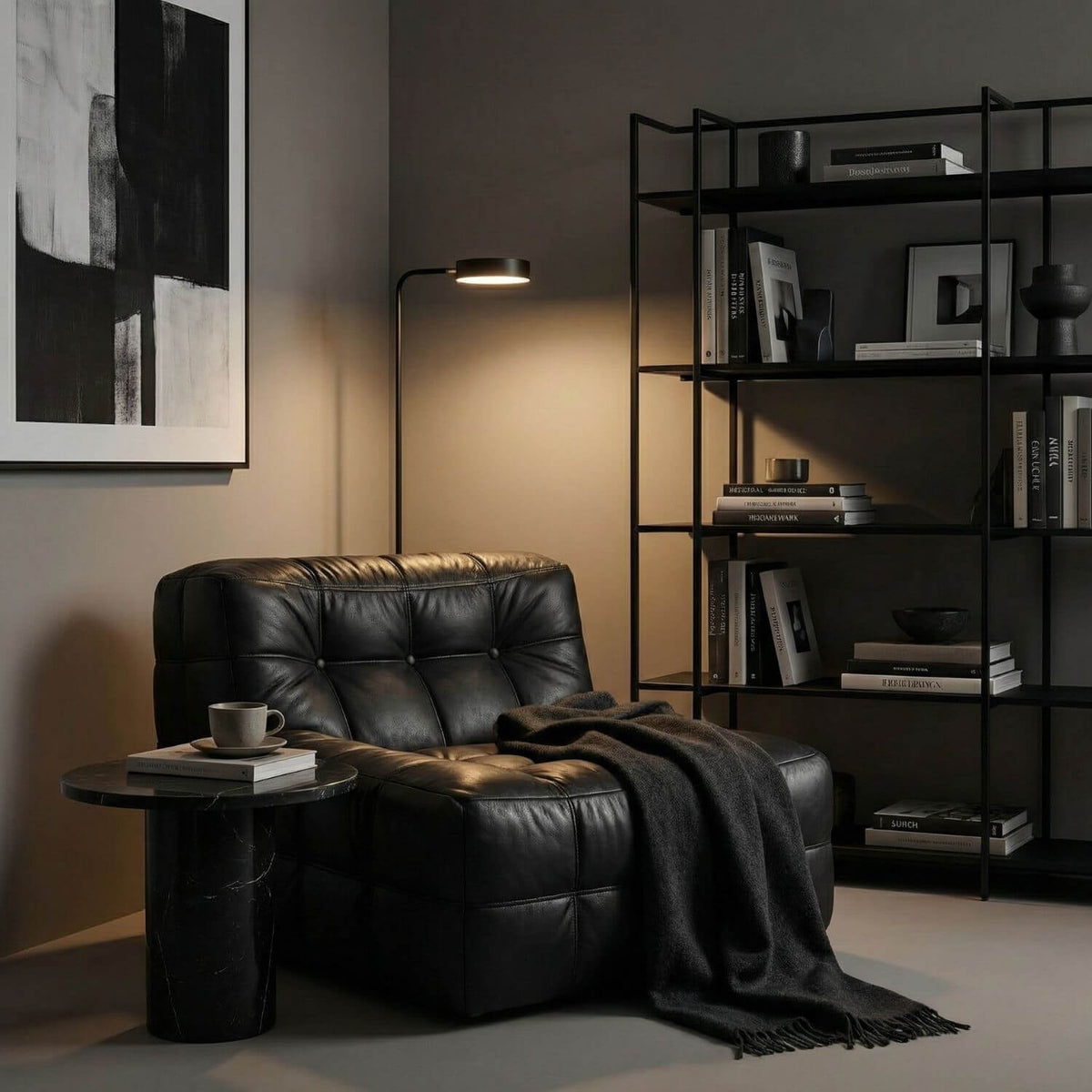 Pouf Fauteuil AURA Confort & Design Salon
