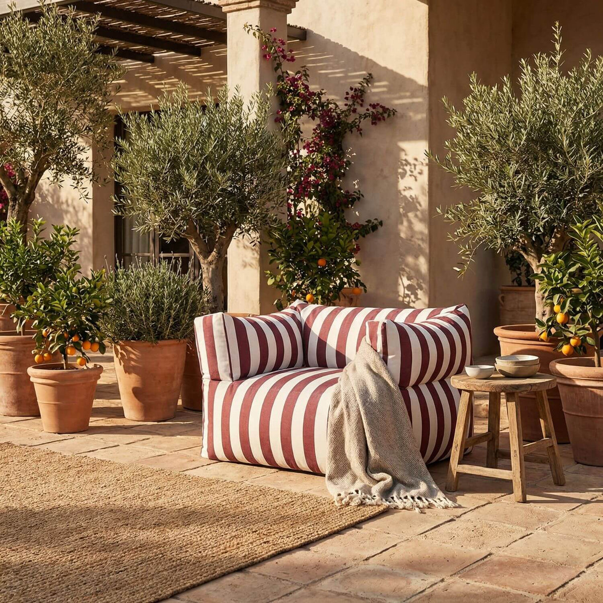 Pouf Fauteuil Extérieur SOLIS - Confort Personnalisable
