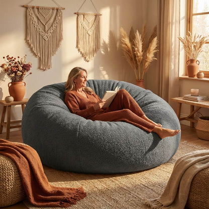 Pouf Géant Confortable XXL - Remplissage Personnalisé