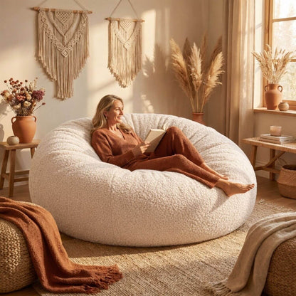 Pouf Géant Confortable XXL - Remplissage Personnalisé