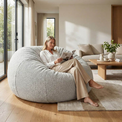 Pouf Géant Confortable XXL - Remplissage Personnalisé