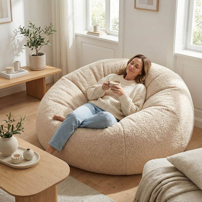 Pouf Géant Confortable XXL - Remplissage Personnalisé
