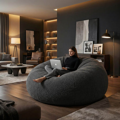 Pouf Géant Confortable XXL - Remplissage Personnalisé