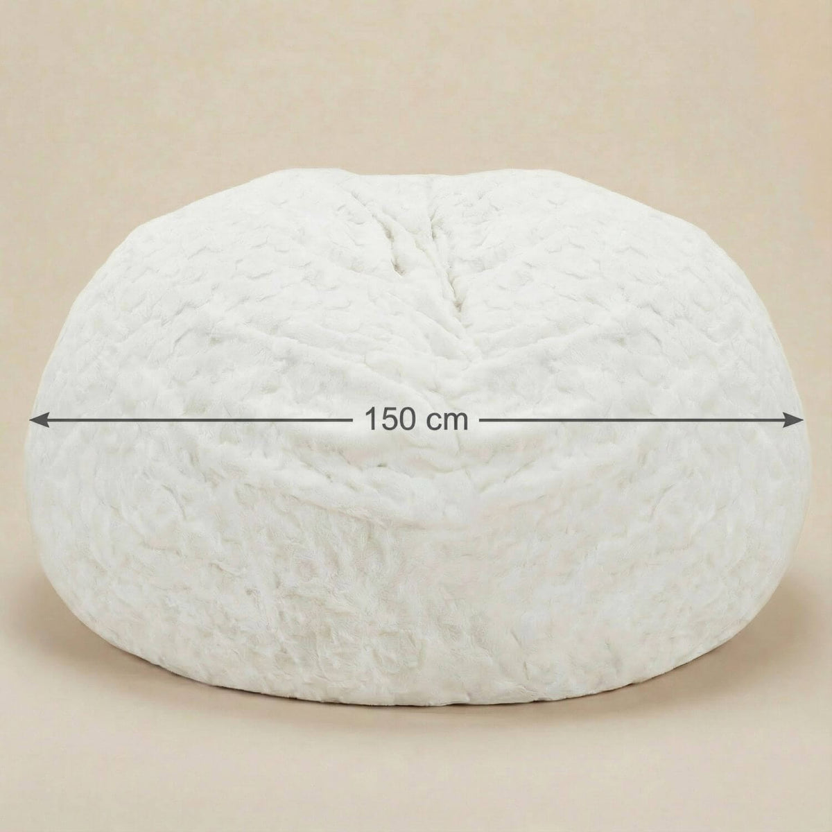 Pouf Géant XXL Bouclette Confortable