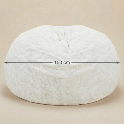Pouf Géant XXL Bouclette Confortable