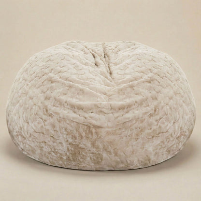 Pouf Géant XXL Bouclette Confortable