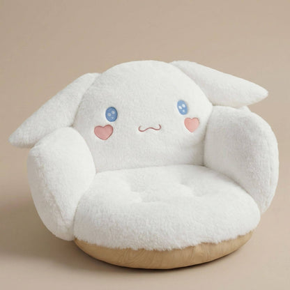 Pouf Enfant Blanc MINI pour Lecture et Détente