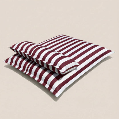 Pouf Piscine Rayé Confort Absolu - Housse 140x180cm