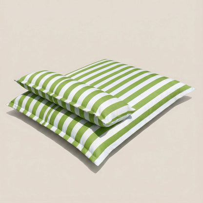 Pouf Piscine Rayé Confort Absolu - Housse 140x180cm