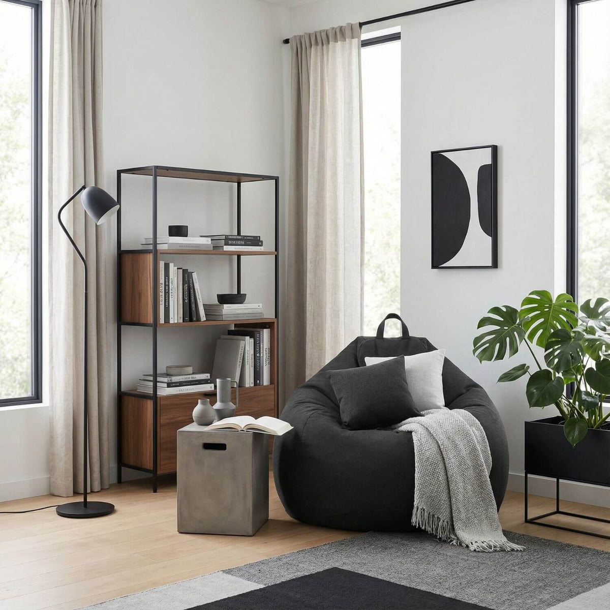 Pouf Poire Adulte FLOW : Confort Personnalisé