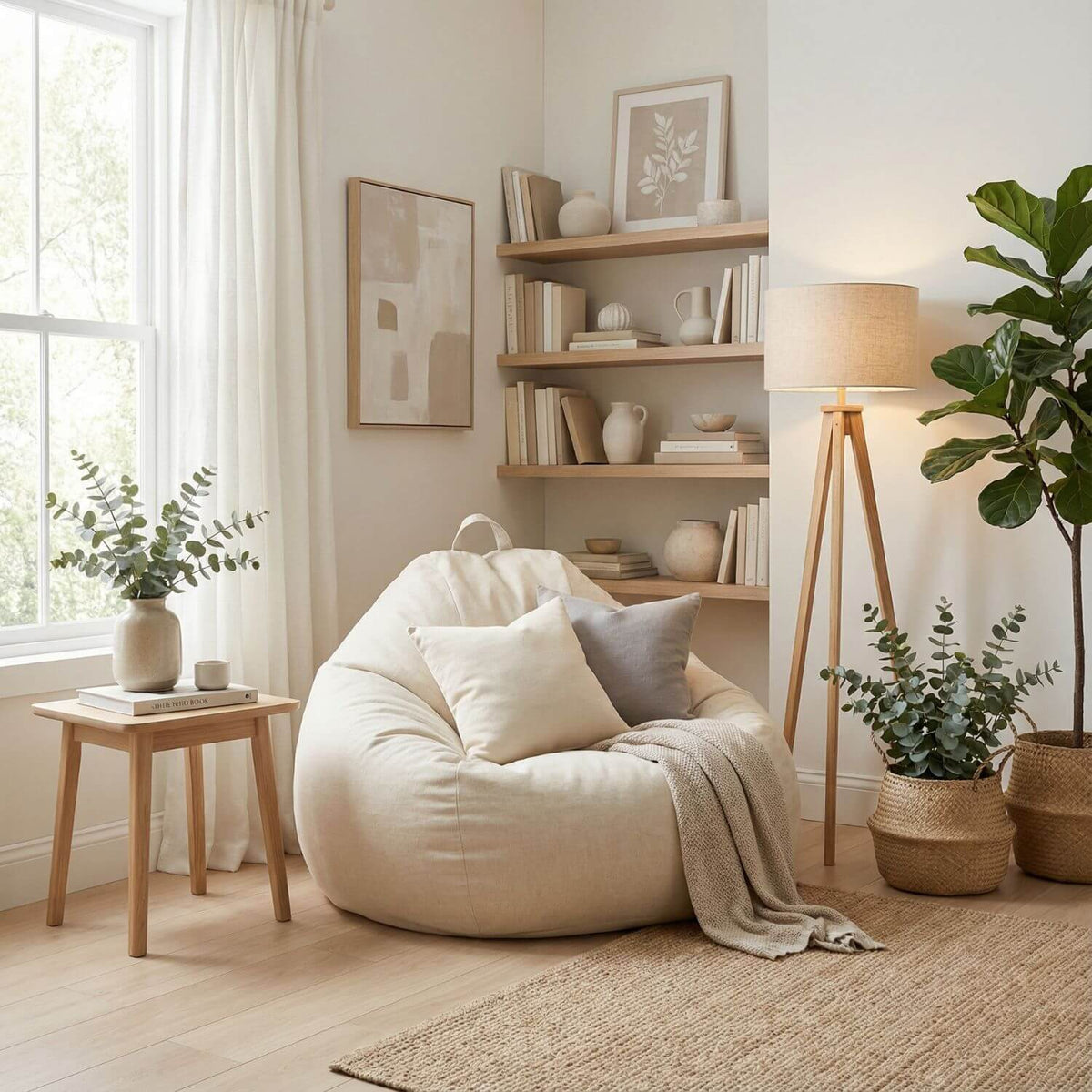 Pouf Poire Adulte FLOW : Confort Personnalisé