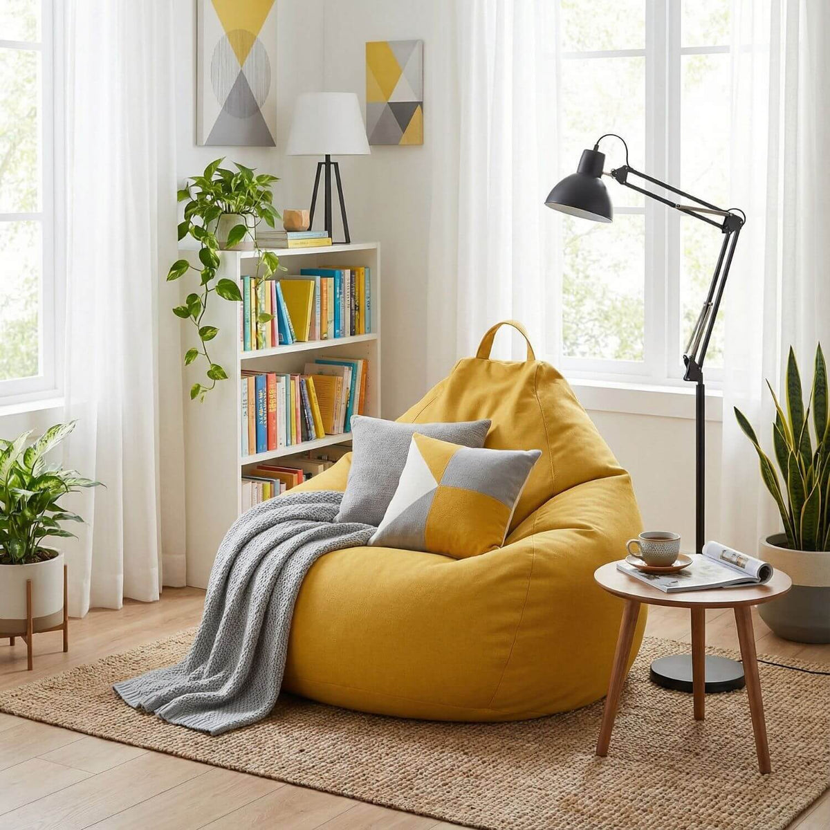 Pouf Poire Adulte FLOW : Confort Personnalisé