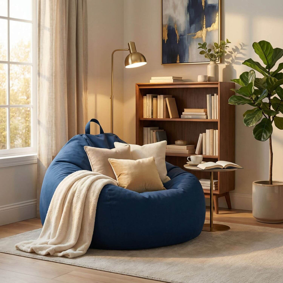 Pouf Poire Adulte FLOW : Confort Personnalisé