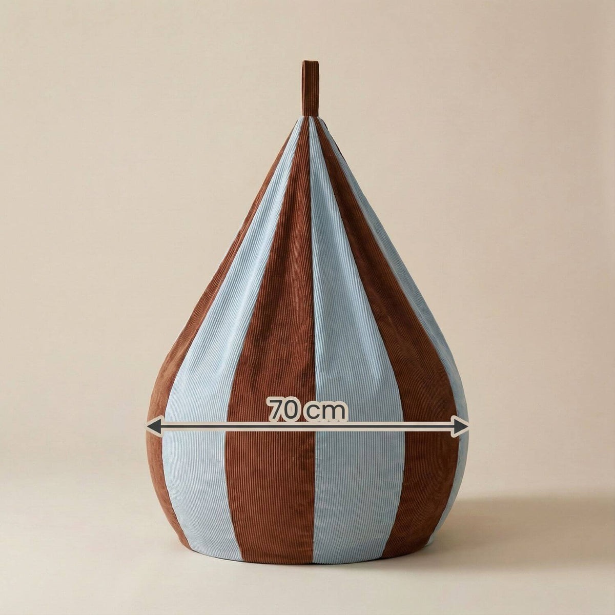 Pouf Poire Enfant Nomaï - Confort Naturel & Personnalisable