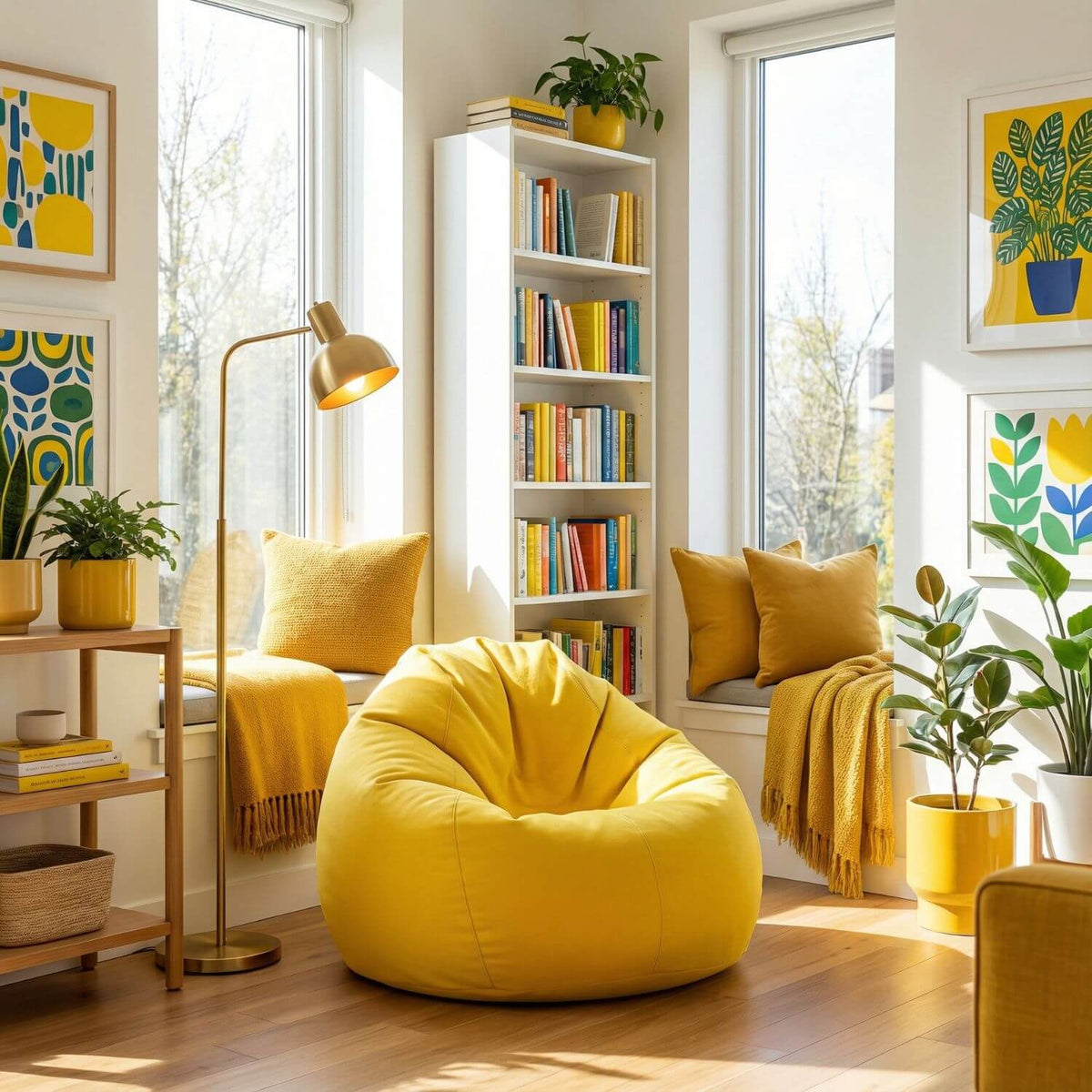 Pouf Poire FLOW : Confort & Style Contemporain