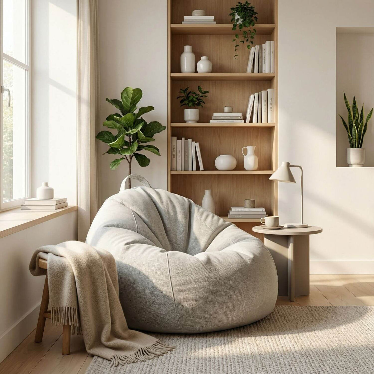 Pouf Poire FLOW : Confort & Style Contemporain