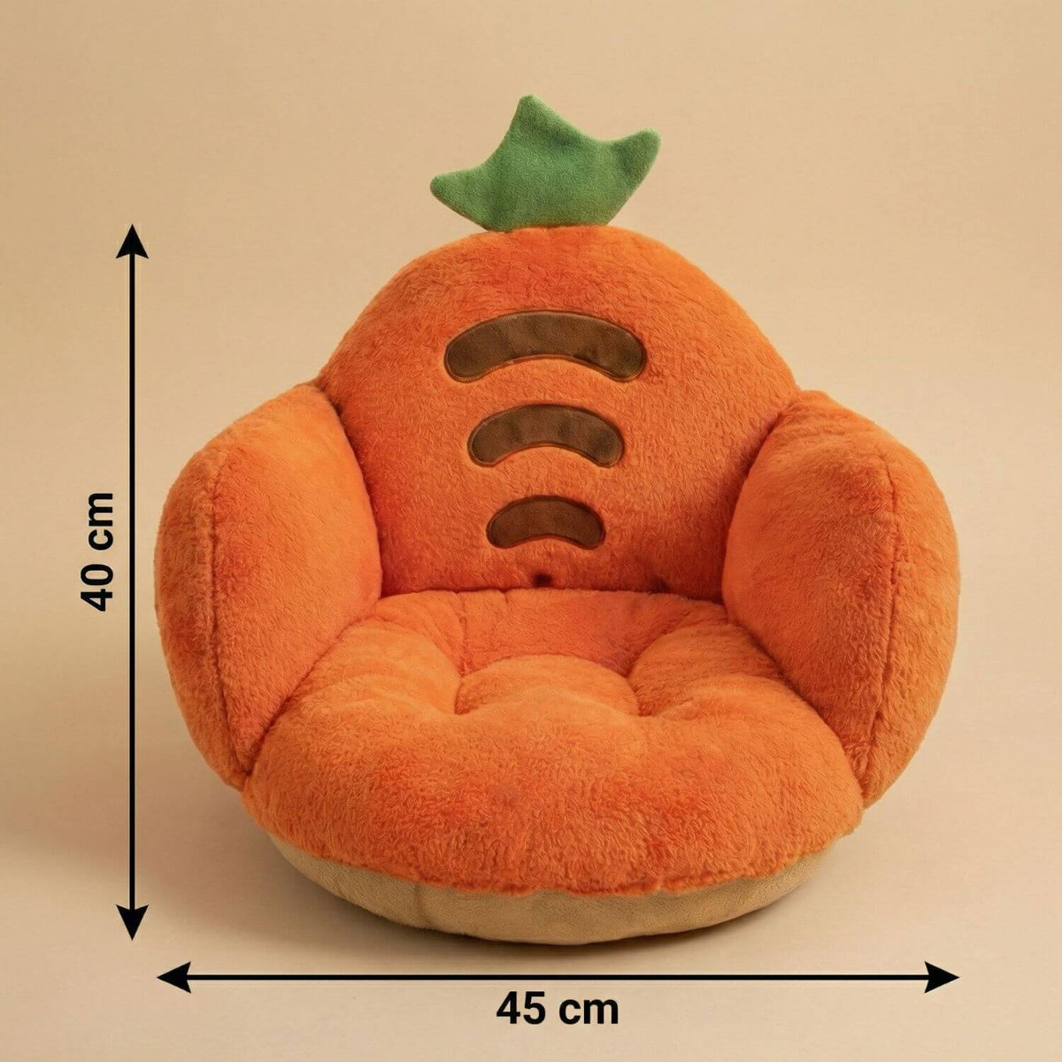 Pouf Enfant MINI Orange Confortable