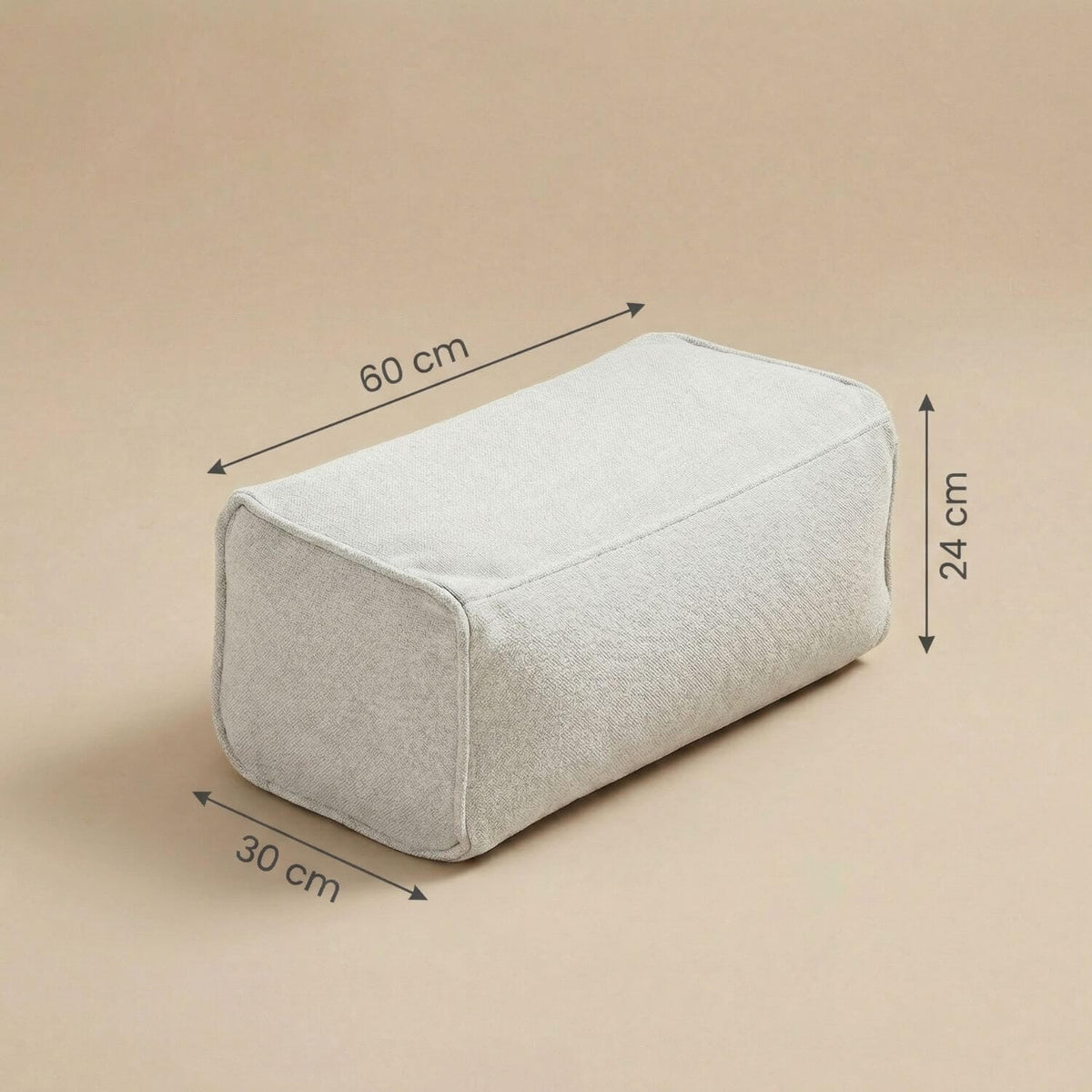 Pouf Repose-Pied Rectangulaire Personnalisable FOOTIA