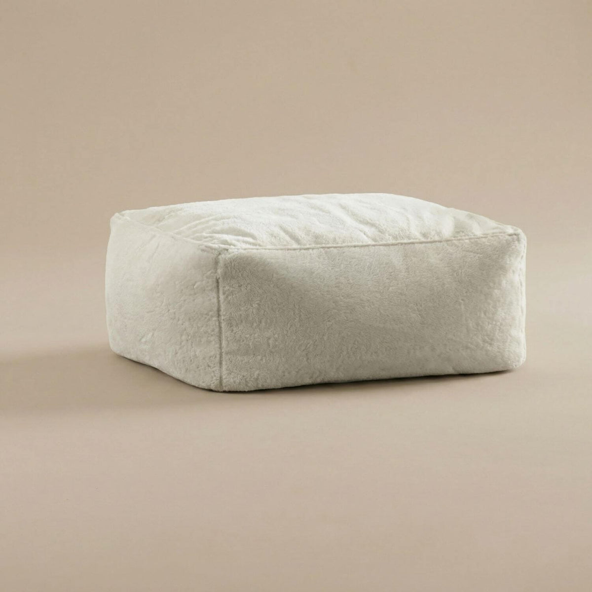 Pouf Repose-Pied Rond Coton Personnalisable
