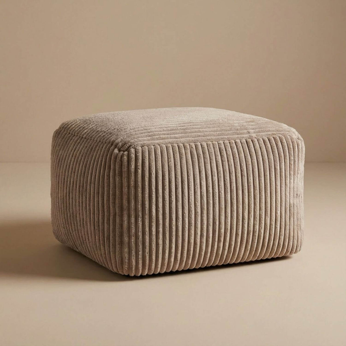 Pouf Carré Repose-Pieds FOOTIA Personnalisable