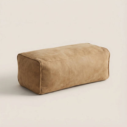 Pouf Repose-Pieds Rectangulaire Simili Cuir Personnalisable